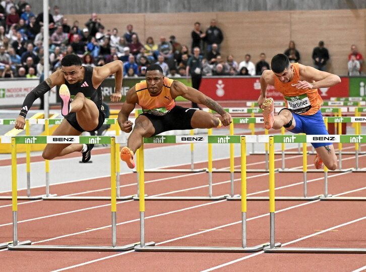 Imagen de archivo de Asier Martínez, que está volviendo a su mejor nivel.