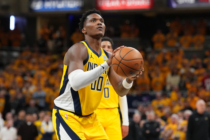 El escolta canadiense Bennedict Mathurin ha sido el arma secreta del segundo triunfo de los Pacers.