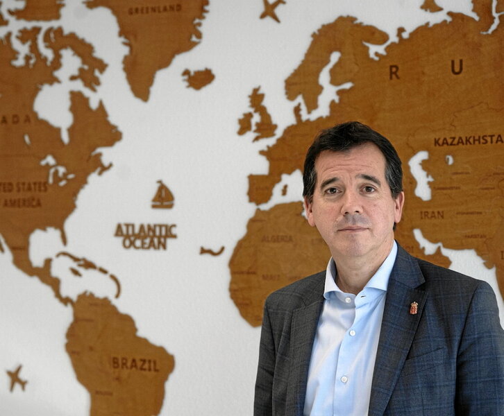 Mikel Irujo, consejero de Industria del Gobierno navarro.