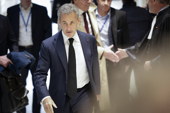 El expresidente Sarkozy, en una imagen tomada a finales de mayo.