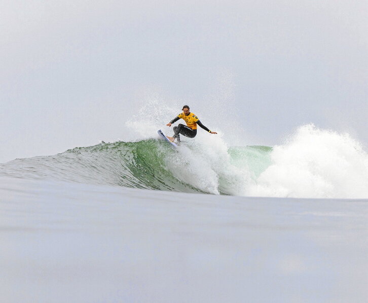 Jordy Smith hegoafrikarra, gaur egun mutilen rankingeko burua.