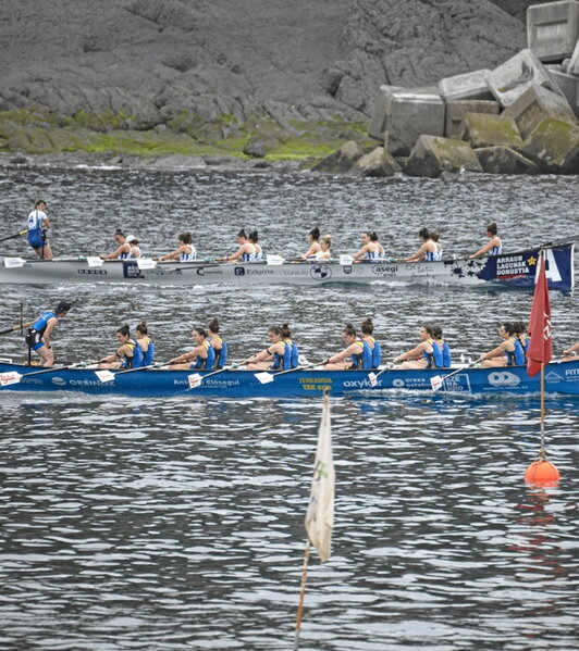 Arraun Lagunakek arantza kendu ahal izan du.