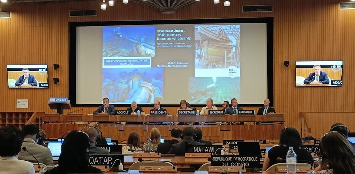 Parisen egindako bilkuran egin zaio aitortza Albaolari.