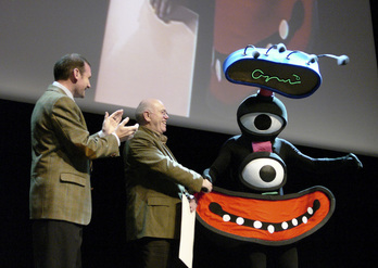 Rufino Iraola 2006ko Euskararen Egunean.