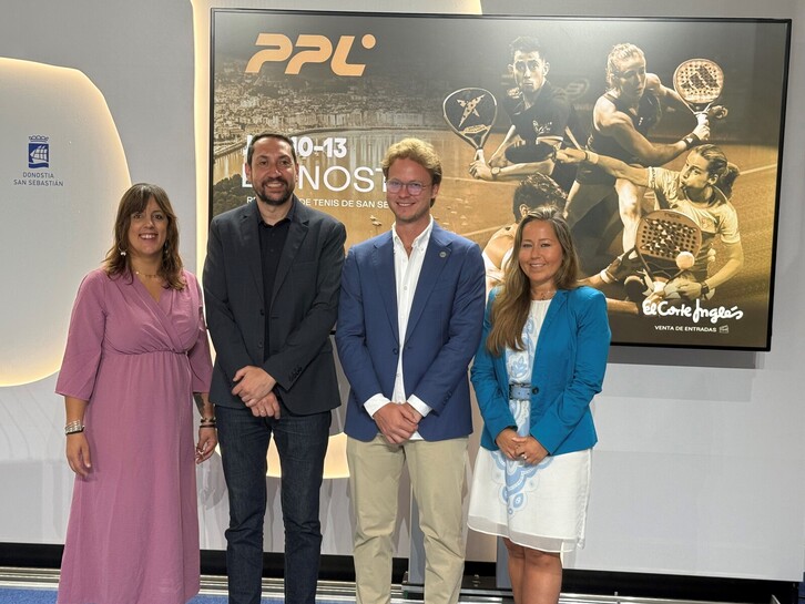 La presentación del torneo se ha llevado a cabo este martes en el Ayuntamiento de Donostia.