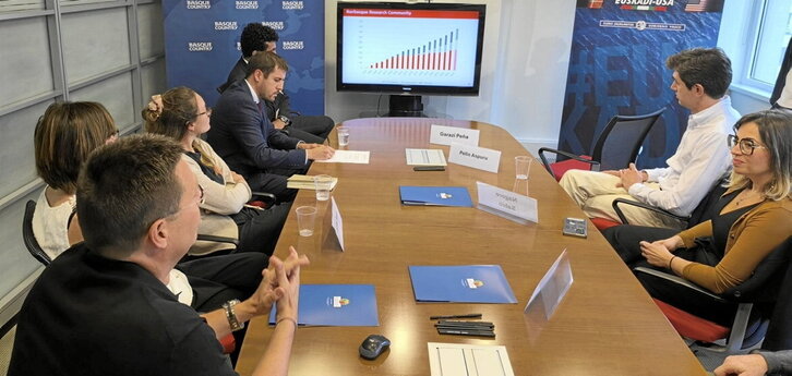 Ikerbasquek antolatuta, hainbat euskal ikerlarik beren esperientzia, egitasmo eta asmoen berri eman zuten iragan astean New Yorken.