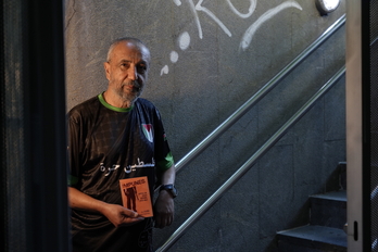 Iñaki Egaña ha presentado ‘Impunes’ este miércoles en Donostia.