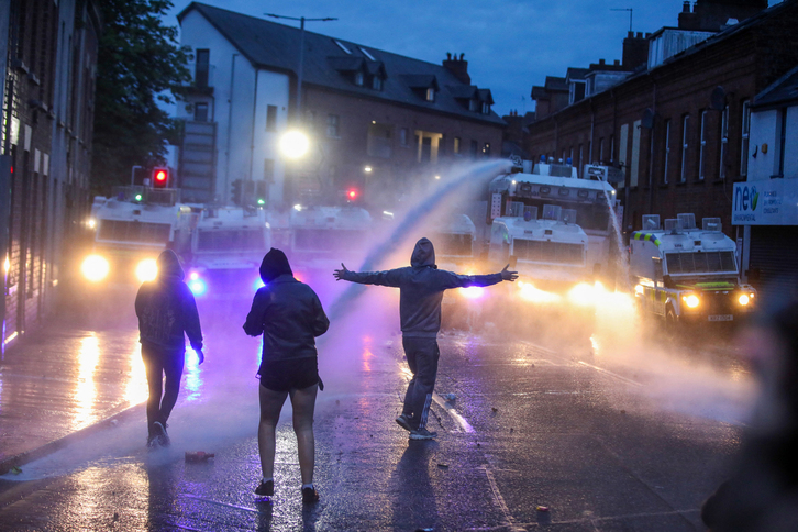 Disturbios en Ballymena.