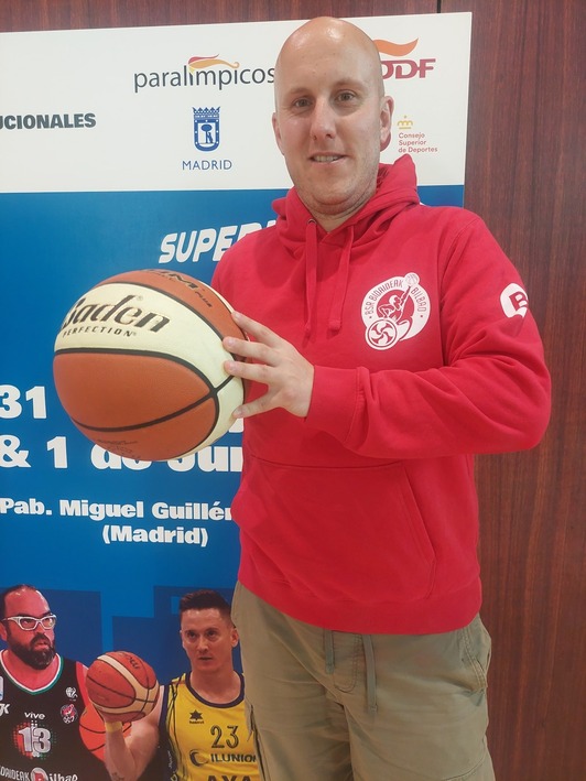 Adrián Yañez, exentrenador de Bidaideak BSR