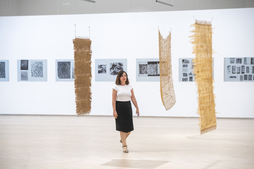 María Cueto, en la muestra que protagoniza.