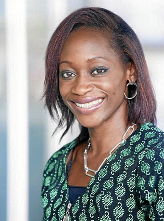 Hafsat Abiola, 2013ko irudi batean.