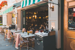 Una terraza londinense. 