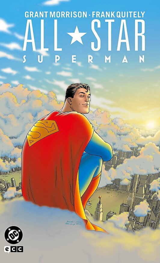 Portada del cómic «All-Star Superman», trabajo sobre el que se ha basado el director James Gunn para realizar esta adaptación cinematográfica.