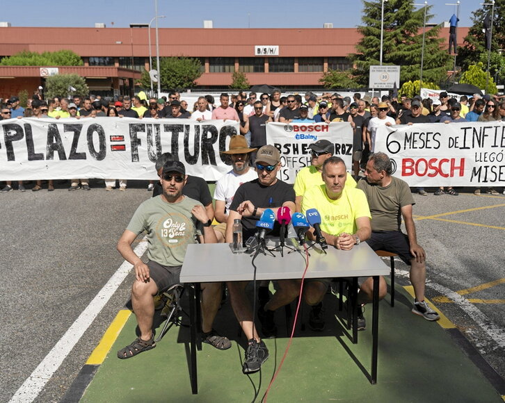 Comparecencia del comité de empresa de BSH.