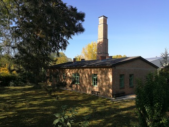 Melk-en azkenetako errausketa labe bat martxan egon zen.