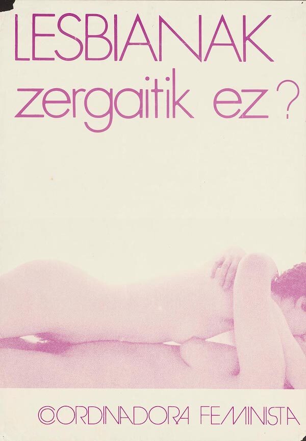 Koordinadora Feministaren kartela, 1980. urtekoa (INAI-NABI)