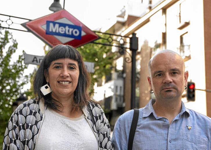 Oihana San Vicente eta Haimar Altuna.