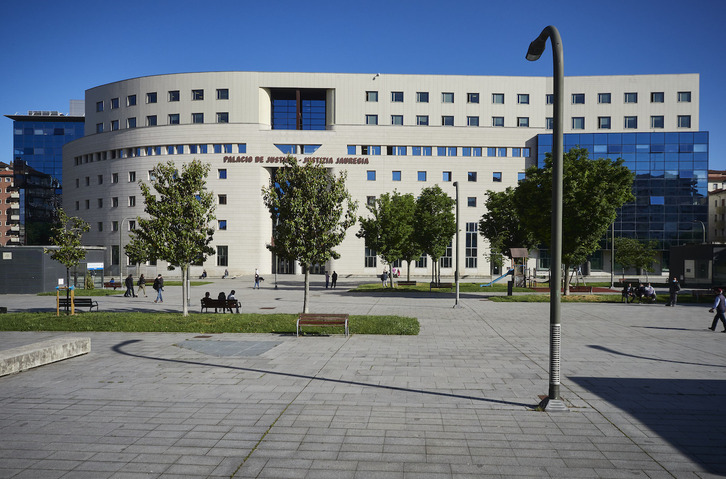 Vista del Palacio de Justicia de Nafarroa.