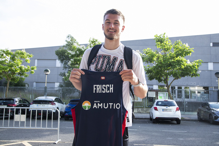 Clément Frisch ya está en Gasteiz.