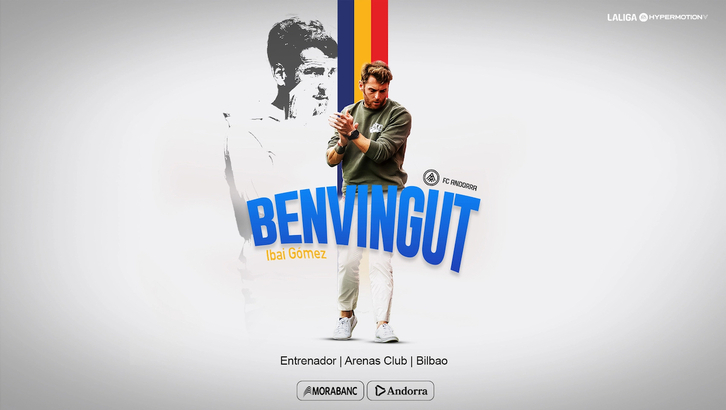 Ibao Gómez entrenará al Andorra en Segunda División.