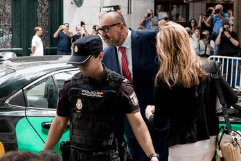 Koldo García, a su salida del Supremo el pasado lunes.