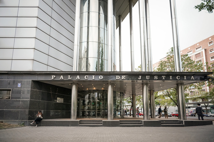 Imagen del Palacio de Justicia de Gasteiz, donde ha tenido lugar el juicio.