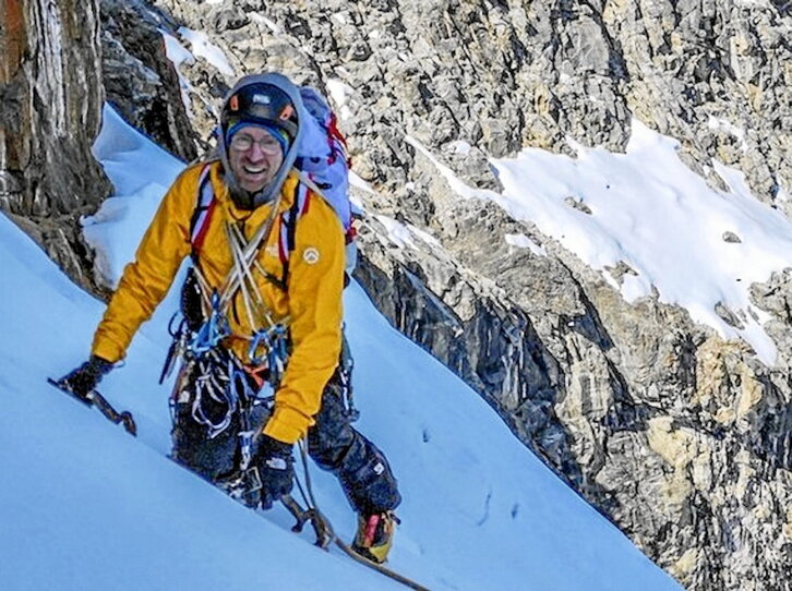 Iker Pou, Nevado Churupeko igoeran, Peruko Andeetan.