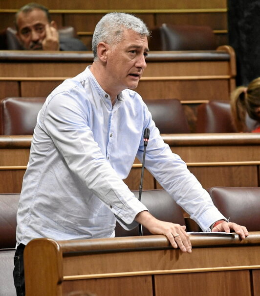 Oskar Matute, Madrilgo Kongresuko saio batean.