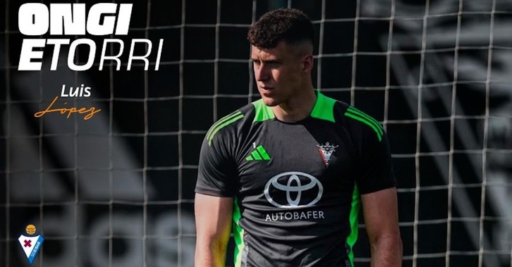 Luis López, refuerzo para la portería del Eibar.
