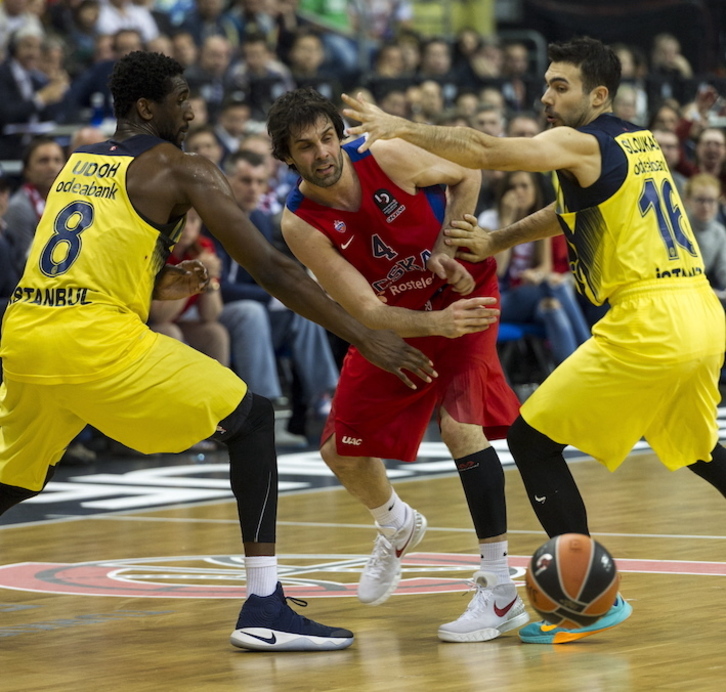 Milos Teodosic, en la Final Four de la Euroliga de Berlín en 2016, cuando resultó campeón con el CSKA de Moscú.