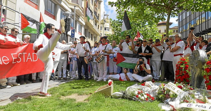 German Rodriguezi omenaldia, 2024an.