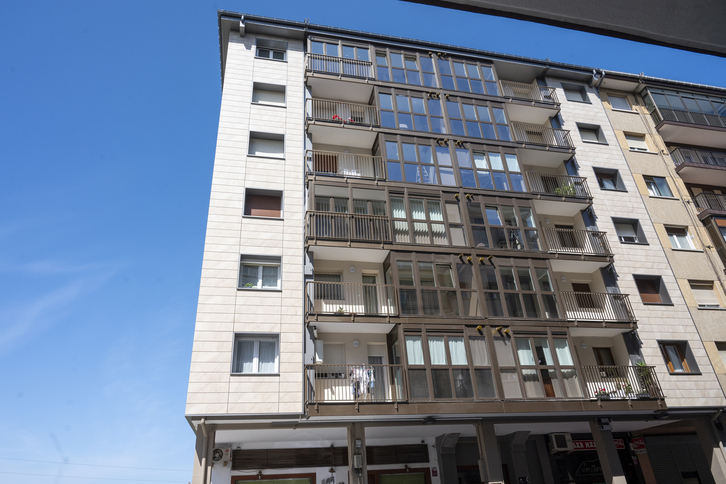 Viviendas en Errenteria, primer municipio que se declaró zona tensionada en Gipuzkoa. 