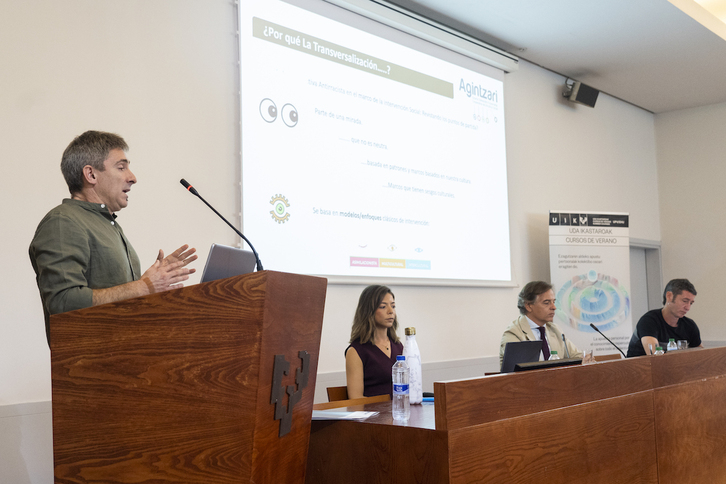 Zabala, Garcia, Cabrera eta Usubiaga, Bizkaia Aretoan.