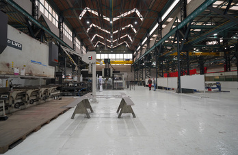 Instalaciones en CAF en Beasain.