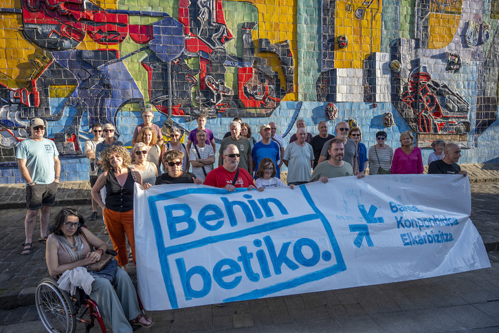 Hileko azken ostiralean Usurbilen egin zuten elkarretaratzea.