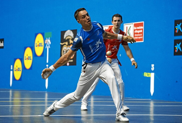 Javier Zabalak partidaren bigarren erditik aurrera lortu zuen Altuna deseroso sentiarazi eta partida irabaztea.