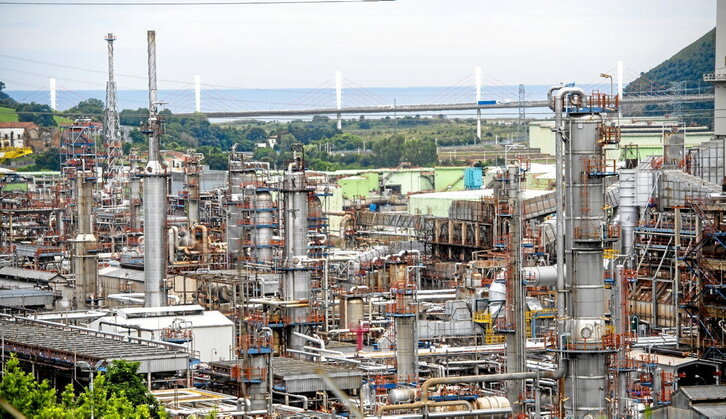 Petronorren instalazioak, Muskizen.