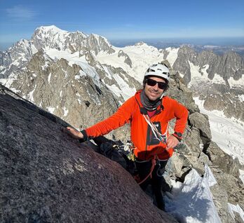 Vivian Bruchezek ekarpen berria egin du Alpeetako 82x4000 proiektuan.