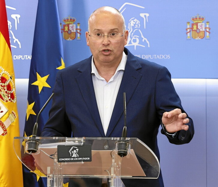 Miguel Tellado es el encargado de sondear a los socios de investidura de Sánchez.