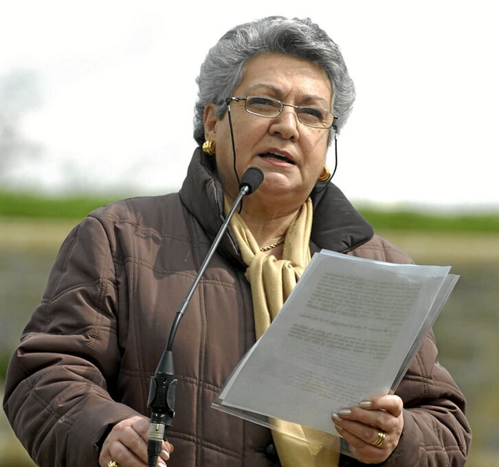 Agirre, omenaldi batean. Artxiboko irudia.