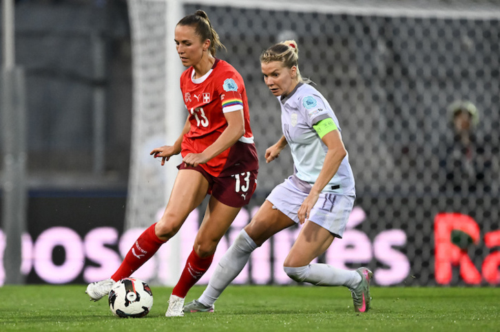 Walti y Hegerberg, capitanas de Suiza y Noruega, volverán a enfrentarse hoy en Basilea.