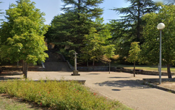 Plaza Venta de la Caña de Gasteiz. 