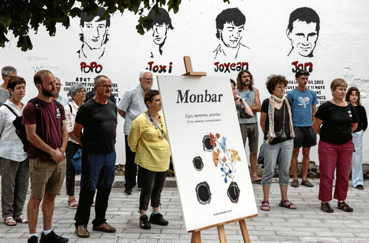 Ipar Euskal Herriko memoria historikoa lantzeko eta GALen biktimen aitortza eskatzeko ekimenaren aurkezpena.