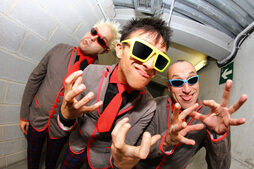 The Toy Dolls taldeko kideak.