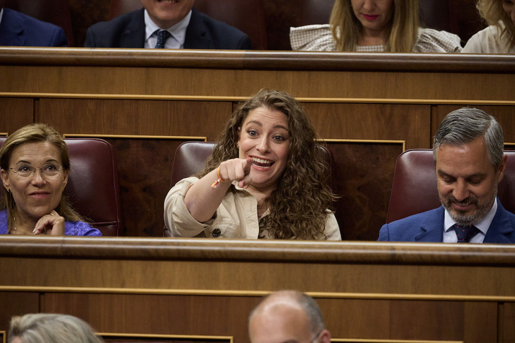 Esther Muñoz será la nueva portavoz en el Congreso tras el ascenso de Tellado.