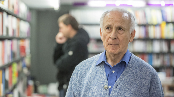 Joxe Azurmendi, 2014an.