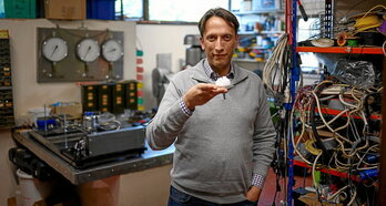 Xavier Moya, material barokalorikoarekin.