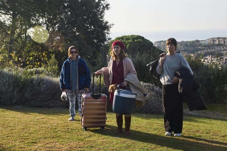 Nuria, Lila y Andrea, protagonistas de ‘Las irresponsables’. 