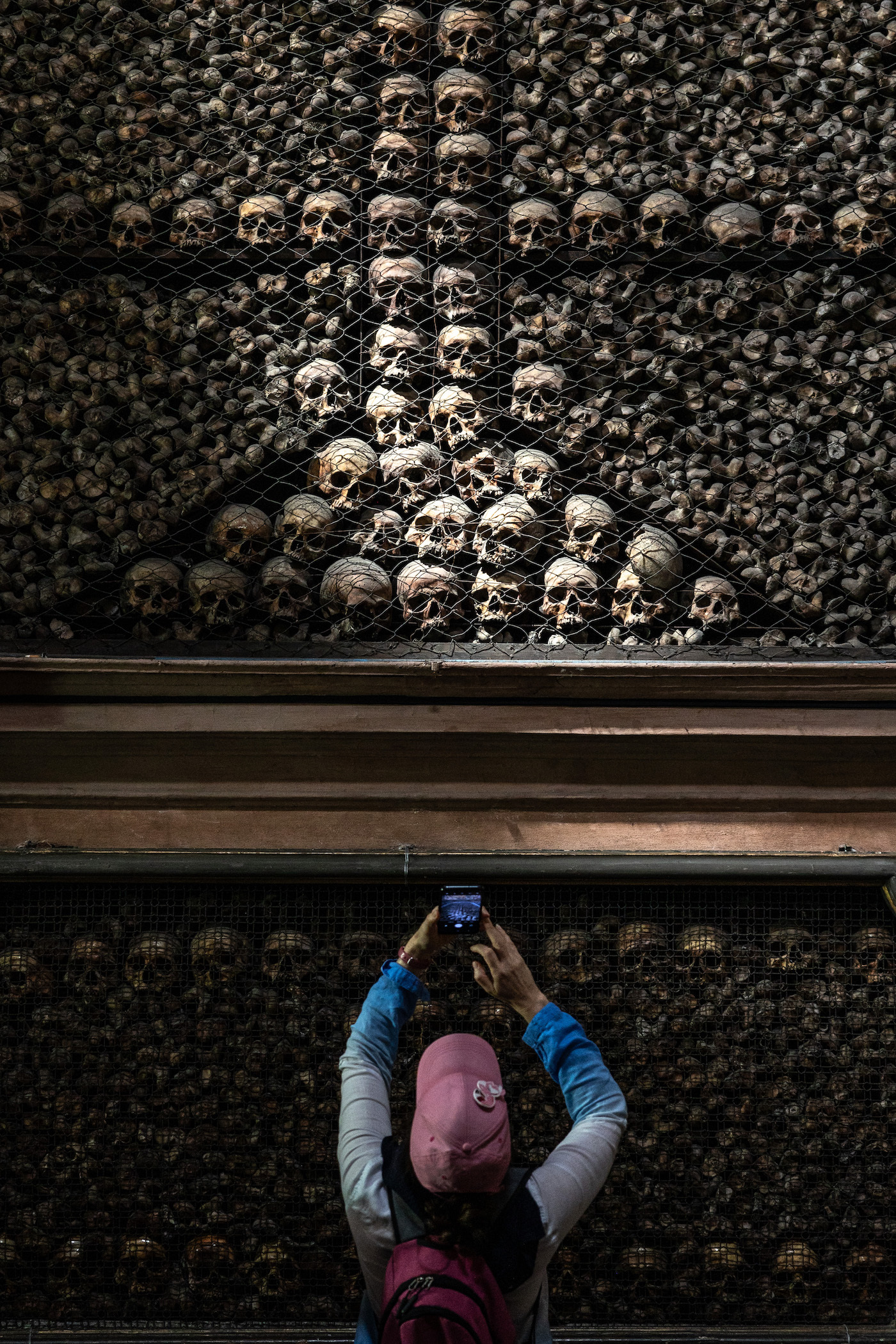 Bisitariek eskeletoen lehen planoa lortu nahi izaten dute. (Emanuele Cremaschi | Getty Images)