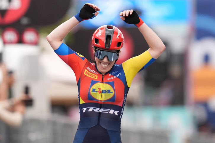 Anna Henderson, garaile bigarren etapan.